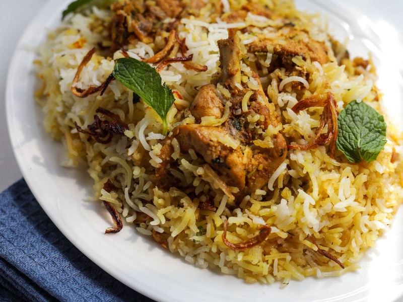 Chicken biryani