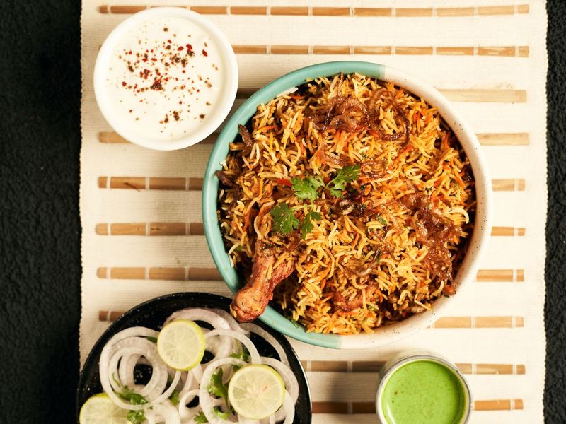 Hyderabadi dum biryani